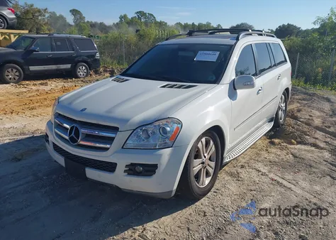 2008 Mercedes-Benz Gl 450 4Matic z USA, uszkodzony, nr VIN 4JGBF71E68A358778
